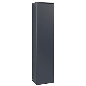 Villeroy and Boch Antao tall cabinet K45000HG 41.4 x 171.9 x 28.7 cm, washbasin top colour lacquer, midnight blue matt lacquer