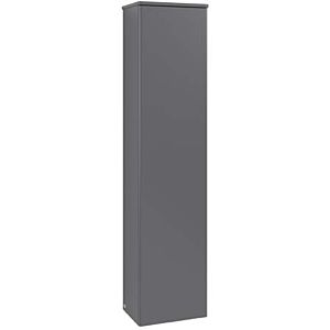 Villeroy und Boch Antao Hochschrank K46000GK 41,4x171,9x28,7cm, Waschbeckenplattenfarbe Lack, anthracite matt lacquer