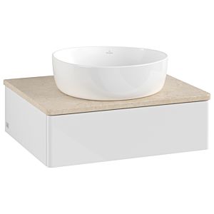 Meuble sous-vasque Villeroy &amp; Boch Antao 600x190x500mm L07013GF avec éclairage FK/AP: GF/3