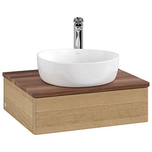 Meuble sous-vasque Villeroy &amp; Boch Antao 600x190x500mm L07052HN avec éclairage FK/AP: HN/2