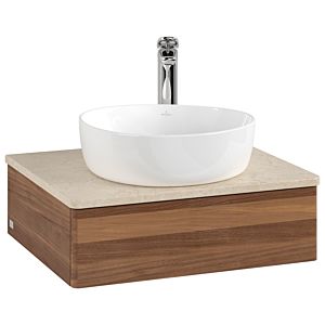 Meuble sous-vasque Villeroy &amp; Boch Antao 600x190x500mm L07053HM avec éclairage FK/AP: HM/3