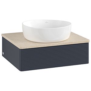 Meuble sous-vasque Villeroy &amp; Boch Antao 600x190x500mm L07113HG avec éclairage avec structure FK/AP: HG/3