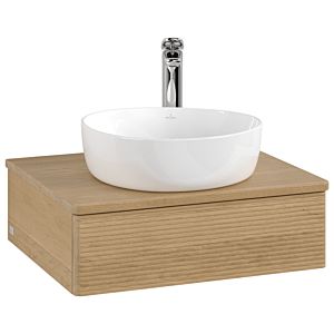 Villeroy &amp; Boch Antao meuble sous vasque 600x190x500mm L07151HN avec éclairage avec structure FK/AP: HN/1