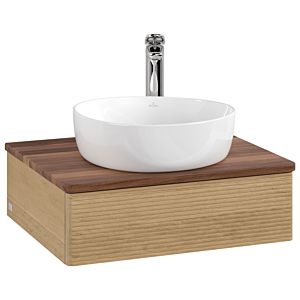Meuble sous-vasque Villeroy &amp; Boch Antao 600x190x500mm L07152HN avec éclairage avec structure FK/AP: HN/2