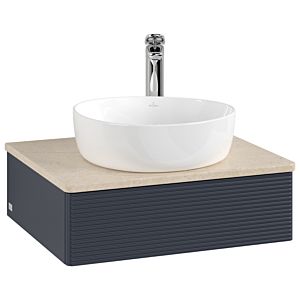 Meuble sous-vasque Villeroy &amp; Boch Antao 600x190x500mm L07153HG avec éclairage avec structure FK/AP: HG/3