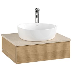 Villeroy &amp; Boch Antao vanity unit 600x190x500mm L07153HN with lighting with structure FK/AP: HN/3