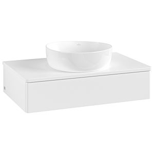 Meuble sous-vasque Villeroy &amp; Boch Antao 800x190x500mm L08010MT avec éclairage FK/AP: MT/0