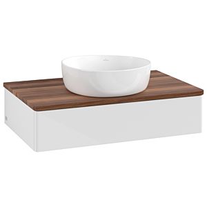 Meuble sous-vasque Villeroy &amp; Boch Antao 800x190x500mm L08012GF avec éclairage FK/AP: GF/2