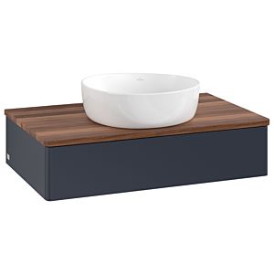 Meuble sous-vasque Villeroy &amp; Boch Antao 800x190x500mm L08012HG avec éclairage FK/AP: HG/2