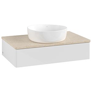 Villeroy &amp; Boch Antao vanity unit 800x190x500mm L08013GF with lighting FK/AP: GF/3