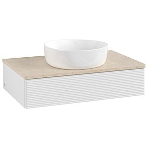 Villeroy &amp; Boch Antao meuble sous vasque 800x190x500mm L08113GF avec éclairage avec structure FK/AP: GF/3