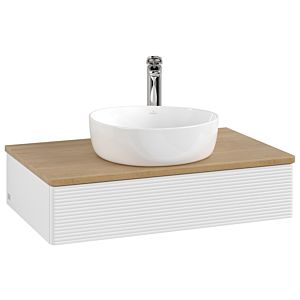 Meuble sous-vasque Villeroy &amp; Boch Antao 800x190x500mm L08151GF avec éclairage avec structure FK/AP: GF/1