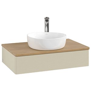 Villeroy & Boch Antao Waschtischunterschrank 800x190x500mm L08151HJ mit Beleuchtung mit Struktur FK/AP: HJ/1