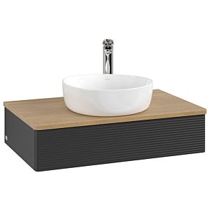Meuble sous-vasque Villeroy &amp; Boch Antao 800x190x500mm L08151PD avec éclairage avec structure FK/AP: PD/1