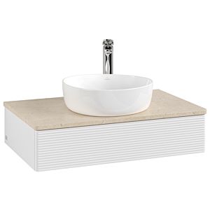 Villeroy & Boch Antao Waschtischunterschrank 800x190x500mm L08153GF mit Beleuchtung mit Struktur FK/AP: GF/3