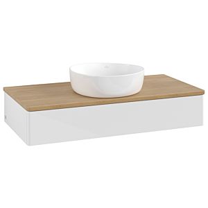 Villeroy &amp; Boch Antao vanity unit 1000x190x500mm L09011GF with lighting FK/AP: GF/1