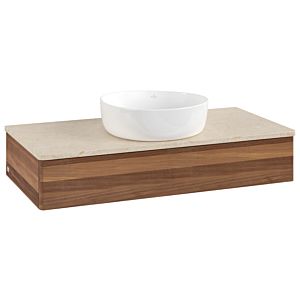Meuble sous-vasque Villeroy &amp; Boch Antao 1000x190x500mm L09013HM avec éclairage FK/AP: HM/3