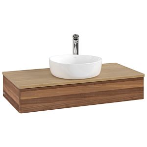 Meuble sous-vasque Villeroy &amp; Boch Antao 1000x190x500mm L09051HM avec éclairage FK/AP: HM/1