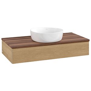 Meuble sous-vasque Villeroy &amp; Boch Antao 1000x190x500mm L09112HN avec éclairage avec structure FK/AP: HN/2