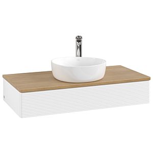 Meuble sous-vasque Villeroy &amp; Boch Antao 1000x190x500mm L09151MT avec éclairage avec structure FK/AP: MT/1