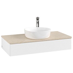 Meuble sous-vasque Villeroy &amp; Boch Antao 1000x190x500mm L09153MT avec éclairage avec structure FK/AP: MT/3