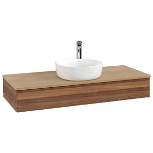 Meuble sous-vasque Villeroy &amp; Boch Antao 1200x190x500mm L10051HM avec éclairage FK/AP: HM/1