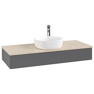Meuble sous-vasque Villeroy &amp; Boch Antao 1200x190x500mm L10053GK avec éclairage FK/AP: GK/3