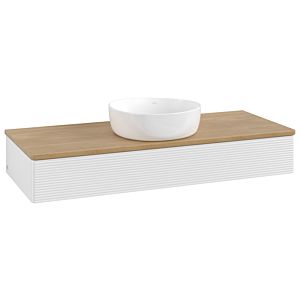 Villeroy & Boch Antao Waschtischunterschrank 1200x190x500mm L10111GF mit Beleuchtung mit Struktur FK/AP: GF/1