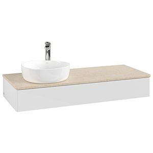 Meuble sous-vasque Villeroy &amp; Boch Antao 1200x190x500mm L11053GF avec éclairage FK/AP: GF/3