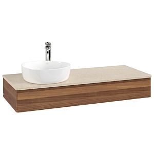 Meuble sous-vasque Villeroy &amp; Boch Antao 1200x190x500mm L11053HM avec éclairage FK/AP: HM/3