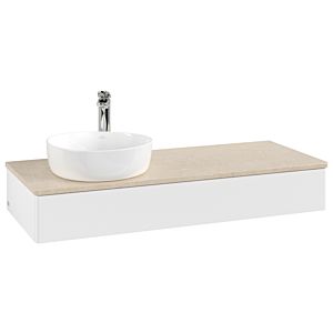 Villeroy &amp; Boch Antao vanity unit 1200x190x500mm L11053MT with lighting FK/AP: MT/3