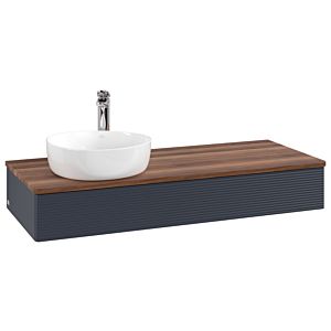 Villeroy & Boch Antao Waschtischunterschrank 1200x190x500mm L11152HG mit Beleuchtung mit Struktur FK/AP: HG/2