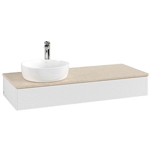 Meuble sous-vasque Villeroy &amp; Boch Antao 1200x190x500mm L11153GF avec éclairage avec structure FK/AP: GF/3