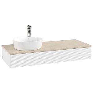 Villeroy &amp; Boch Antao vanity unit 1200x190x500mm L11153MT with lighting with structure FK/AP: MT/3