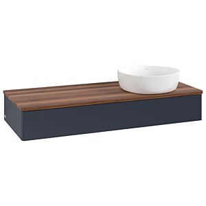 Meuble sous-vasque Villeroy &amp; Boch Antao 1200x190x500mm L12012HG avec éclairage FK/AP: HG/2