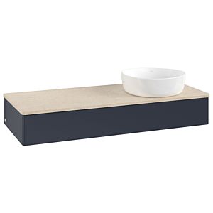 Villeroy & Boch Antao Waschtischunterschrank 1200x190x500mm L12013HG mit Beleuchtung FK/AP: HG/3