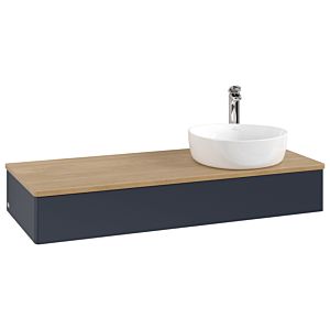 Meuble sous-vasque Villeroy &amp; Boch Antao 1200x190x500mm L12051HG avec éclairage FK/AP: HG/1