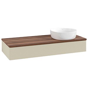 Villeroy & Boch Antao Waschtischunterschrank 1200x190x500mm L12112HJ mit Beleuchtung mit Struktur FK/AP: HJ/2