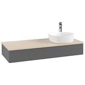 Villeroy &amp; Boch Antao meuble sous vasque 1200x190x500mm L12153GK avec éclairage avec structure FK/AP: GK/3