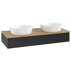 Meuble sous-vasque Villeroy &amp; Boch Antao 1200x190x500mm L13011PD avec éclairage FK/AP: PD/1
