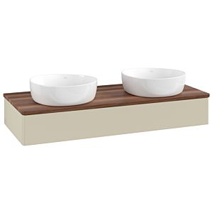 Meuble sous-vasque Villeroy &amp; Boch Antao 1200x190x500mm L13012HJ avec éclairage FK/AP: HJ/2