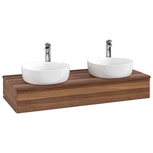 Meuble sous-vasque Villeroy &amp; Boch Antao 1200x190x500mm L13052HM avec éclairage FK/AP: HM/2