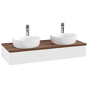 Villeroy &amp; Boch Antao vanity unit 1200x190x500mm L13052MT with lighting FK/AP: MT/2
