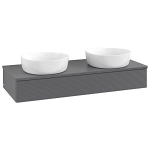 Meuble sous-vasque Villeroy &amp; Boch Antao 1200x190x500mm L13110GK avec éclairage avec structure FK/AP: GK/0