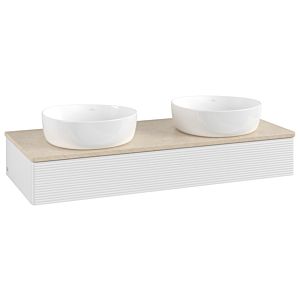 Villeroy &amp; Boch Antao vanity unit 1200x190x500mm L13113GF with lighting with structure FK/AP: GF/3