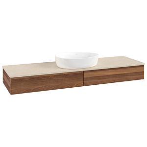 Meuble sous-vasque Villeroy &amp; Boch Antao 1600x190x500mm L14013HM avec éclairage FK/AP: HM/3