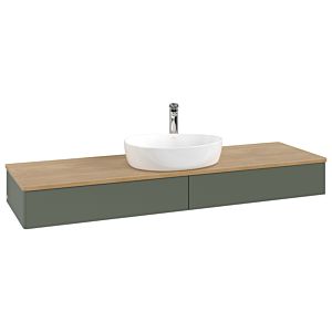 Villeroy & Boch Antao Waschtischunterschrank 1600x190x500mm L14051HL mit Beleuchtung FK/AP: HL/1