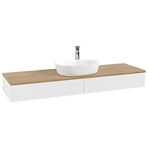 Villeroy & Boch Antao Waschtischunterschrank 1600x190x500mm L14051MT mit Beleuchtung FK/AP: MT/1