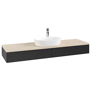 Meuble sous-vasque Villeroy &amp; Boch Antao 1600x190x500mm L14053PD avec éclairage FK/AP: PD/3
