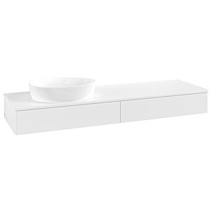 Villeroy &amp; Boch Antao vanity unit 1600x190x500mm L15010MT with lighting FK/AP: MT/0